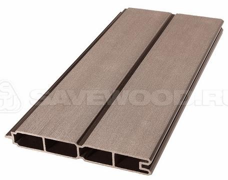Заборный профиль из ДПК Savewood SW Agger матовый терракот купить в Боре
