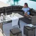 Комплект мебели AFINA плетеной из иск. ротанга AFM-307G-Grey купить в Боре