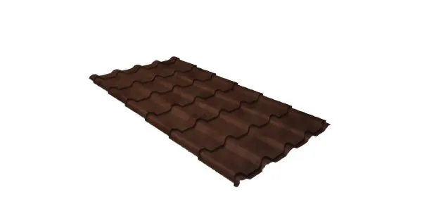 Металлочерепица камея 0,45 Safari Twincolor Brown купить в Боре