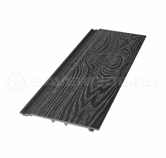 Сайдинг из дпк savewood sw-cedrus тангенциальный распил черный купить в Боре