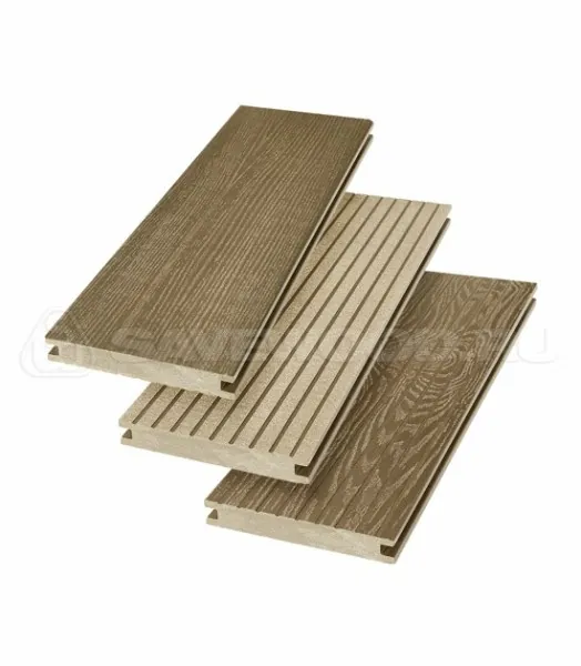 Террасная доска SW Fraxinus (R) полнотелая «SaveWood» Тик купить в Боре
