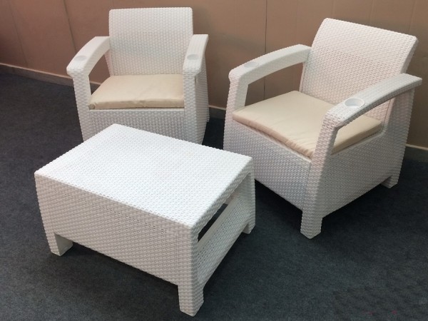 Комплект Yalta Balcony Set белый купить в Боре