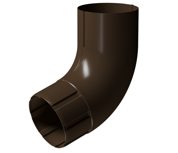 Колено 72° D90 Döcke STAL PREMIUM Каштан, (RAL 8017) купить в Боре