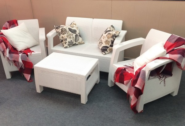 Комплект Yalta Terrace Set белый купить в Боре