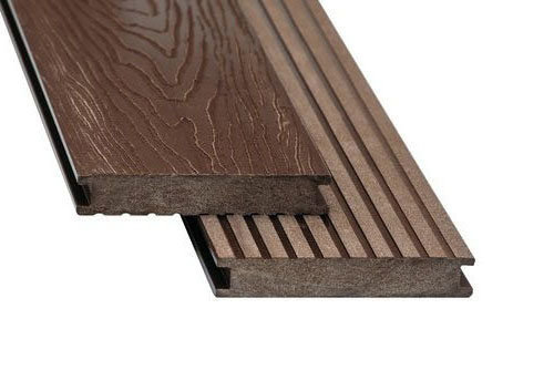 Террасная доска из ДПК ECODECKING Premium Коричневый купить в Боре