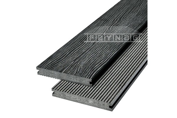 Террасная доска из ДПК Faynag Premium Massive 3D — Кварц купить в Боре