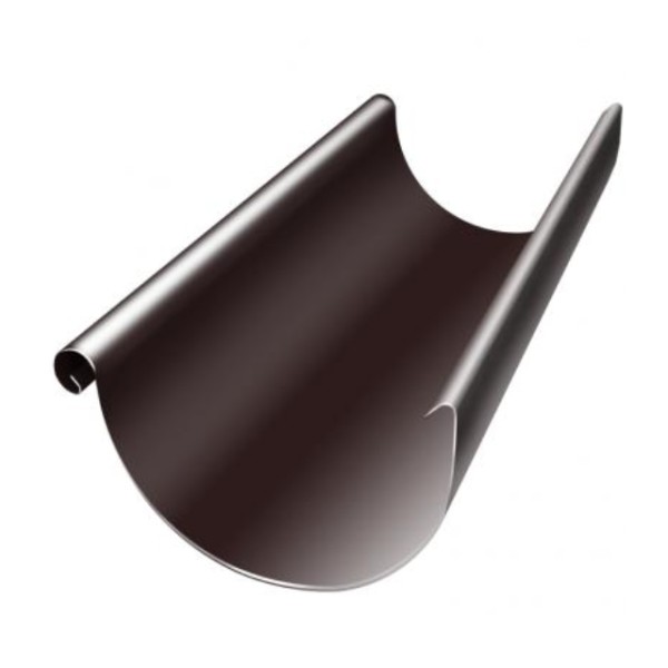 Водосток Grand Line 150x100 – Желоб 3м RAL 8017 купить в Боре
