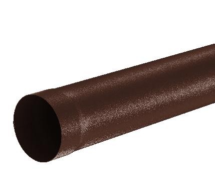 Водосток Aquasistem, Система 150/100 - Труба водосточная 3.00м RAL 8017 Коричневый matt купить в Боре