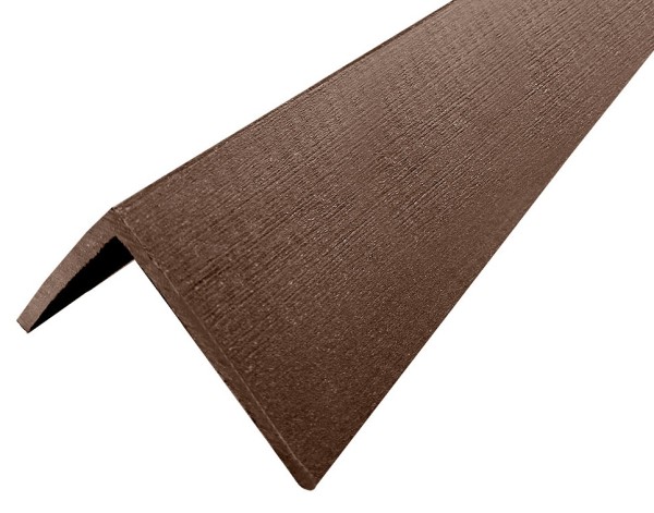 Уголок ДПК для сайдинга 70x70x3000мм Коричневый купить в Боре