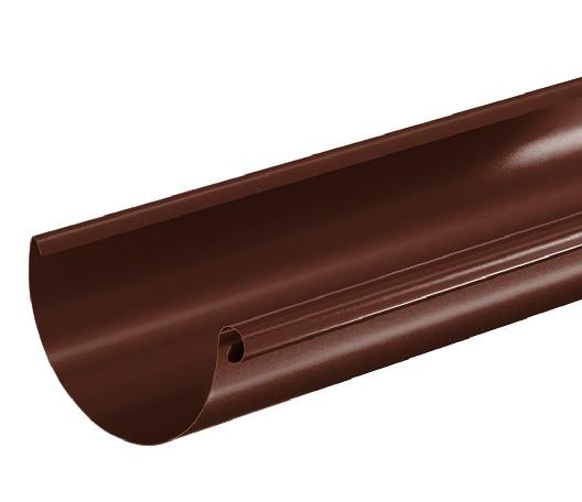 Водосток Aquasistem, система 125x90 - Водосточный желоб 3.00м RAL 8017 Коричневый купить в Боре
