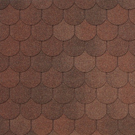 Гибкая черепица Tegola ASSISI terracotta 420 купить в Боре