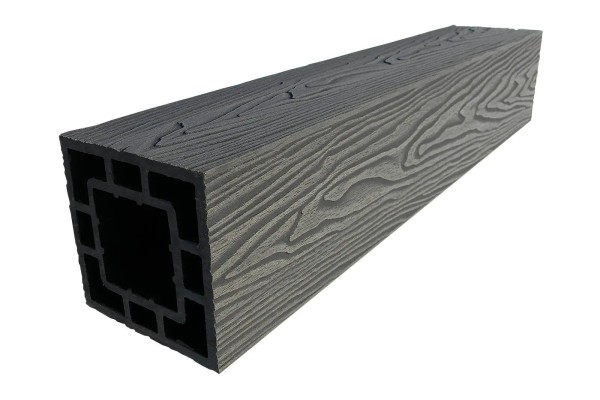 Столб опорный ДПК Deckart 125×125 Графит купить в Боре