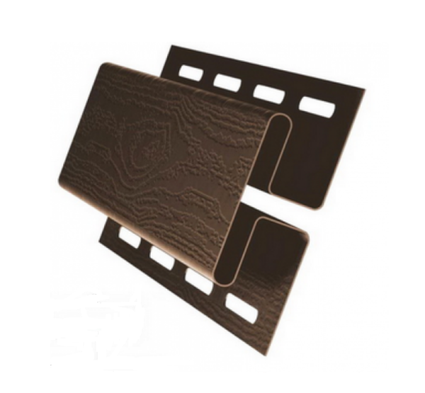 H-профиль (соеденительная планка)для сайдинга, коричневый купить в Боре