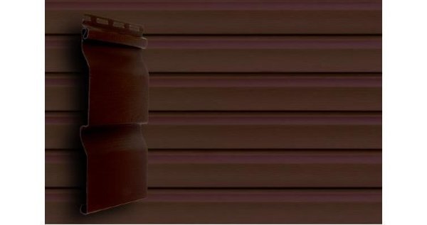 Акриловый сайдинг слим (AСA) 3,0 Grand Line D4 темный дуб купить в Боре