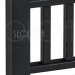 Комплект крышка/юбка для столба SEQUOIA BLACK купить в Боре