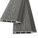 Заборная панель шип-паз EasyDecking Wood-Х 146х20 Серый купить в Боре