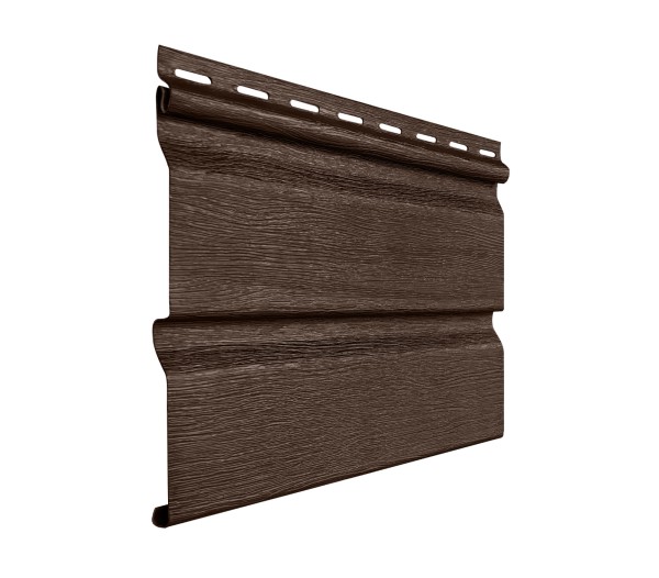 Виниловый сайдинг fineber - "стандарт", коричневый купить в Боре