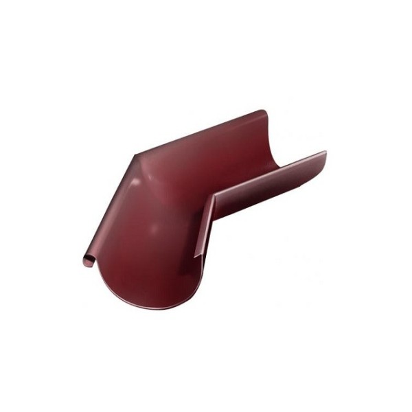 Водосток Grand Line 125x90 – Угол желоба наружный 135° RAL 3005 купить в Боре