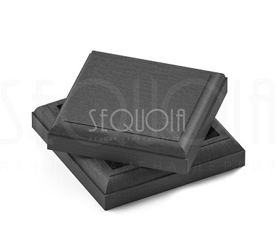 Комплект крышка/юбка для столба SEQUOIA GRAY купить в Боре