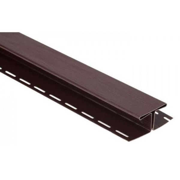 Н-профиль Люкс Крашенный, T-18, ВН, Коричневый купить в Боре