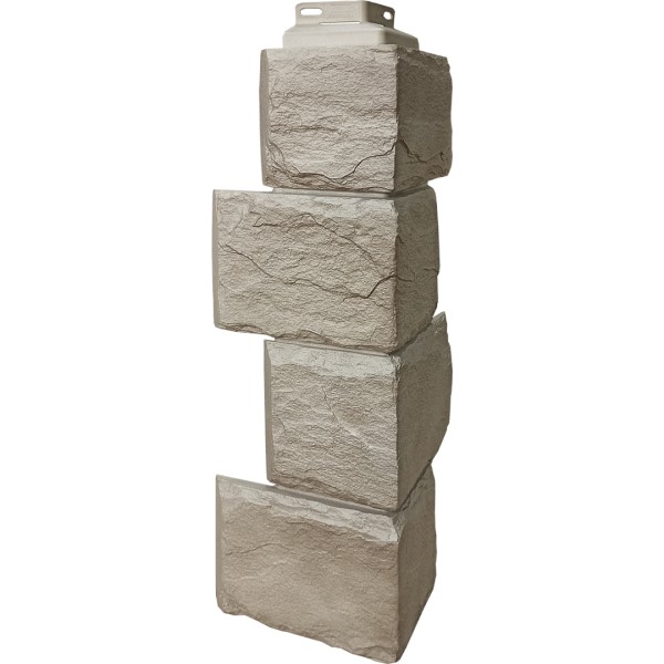 Угол наружный FineBer – “Камень природный” Песочный купить в Боре