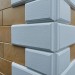 Угол Наружный к Фасадным Термопанелям Доломит Дагестанский Камень 400 мм Белый купить в Боре