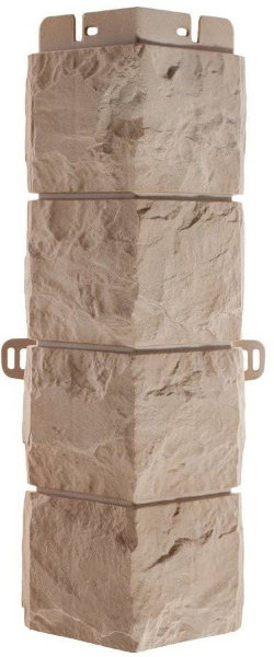 Фасадная панель Наружный угол фагот (талдомский), 0,45 х 0,13м (н) купить в Боре