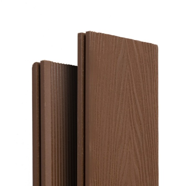 Террасная доска Ecodecking Экстра 3D полнотелая Шоколад купить в Боре