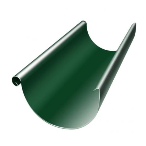 Водосток Grand Line 125x90 – Желоб 3м RAL 6005 купить в Боре