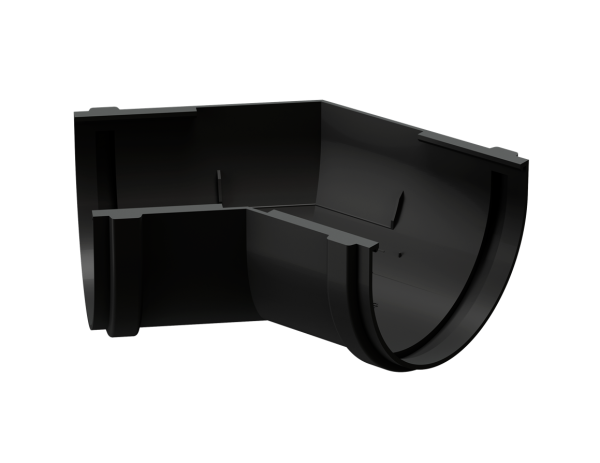 Угол желоба универсал 135˚ Docke Premium ПВХ - Карбон купить в Боре