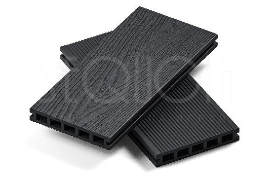 Доска террасная ДПК 3D SEQUOIA Evolution WOOD BLACK купить в Боре