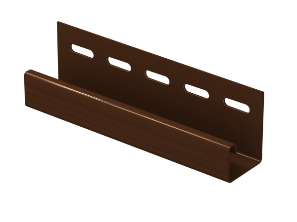J-планка Ю-пласт Классика коричневая купить в Боре