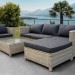 Комплект мебели AFINA плетеной из иск. ротанга YR821G Grey/Grey купить в Боре