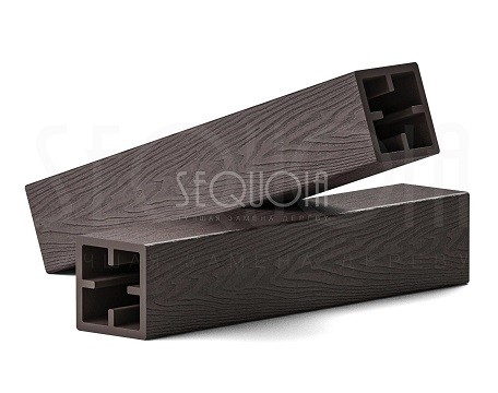 Столб SEQUOIA Evolution 3D WOOD BROWN купить в Боре
