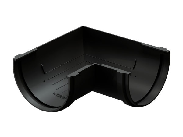 Угол желоба универсал 90˚ Docke Premium ПВХ - Карбон купить в Боре