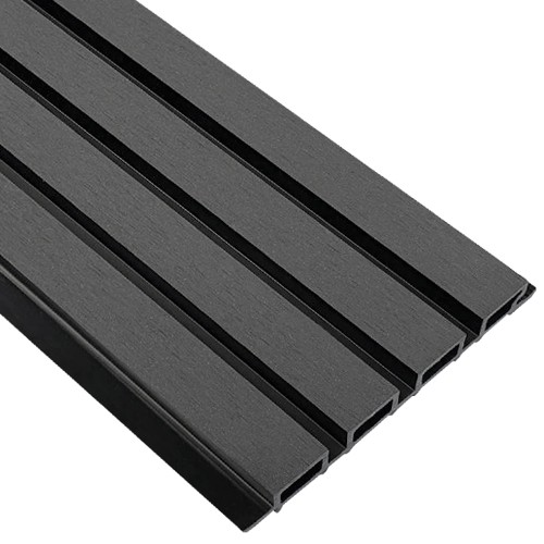 Фасадная реечная панель EasyDecking Wood-X 219х26 Черное дерево купить в Боре