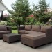 Комплект мебели AFINA плетеной из иск. ротанга YR821A Brown/Beige купить в Боре