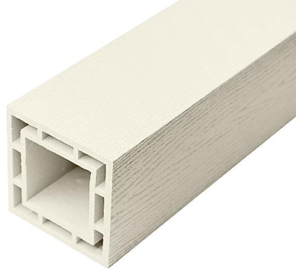Столб FAYNAG ДПК WOOD слоновая кость купить в Боре