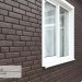 Фасадная панель Ю-Пласт Стоун Хаус Кирпич Коричневый купить в Боре