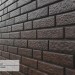 Фасадная панель Ю-Пласт Стоун Хаус Кирпич Коричневый купить в Боре