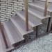 Ступень ДПК Outdoor Havana/Вельвет полнотелая серая  микс купить в Боре