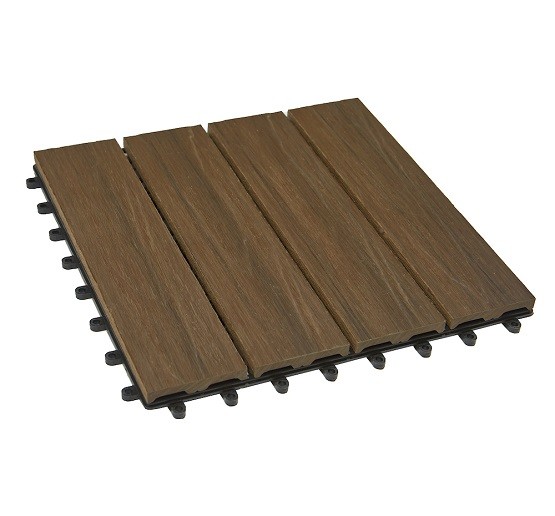 Садовый паркет дпк CM Garden Modern, 300х300 мм, PATINA BROWN (Патина коричневый) купить в Боре