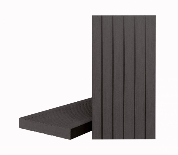 Террасная доска Классик Чёрное дерево (полнотелая без паза) Под заказ купить в Боре