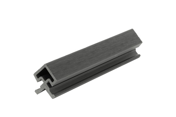 Угол внешний для фасадной панели co-extrusion, grey dark купить в Боре