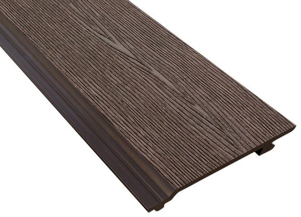 Фасадная доска ДПК Outdoor 3D STORM коричневая микс купить в Боре