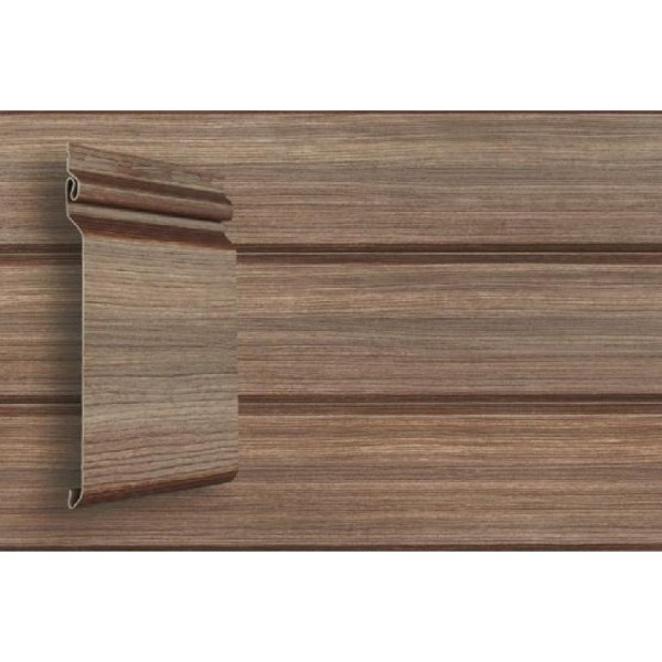 Виниловый сайдинг Grand Line Natural-Брус Tundra - Кедр купить в Боре