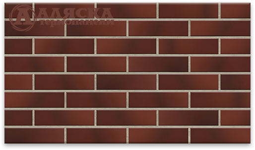 Фасадные Термопанели Аляска Cherry Glatt купить в Боре