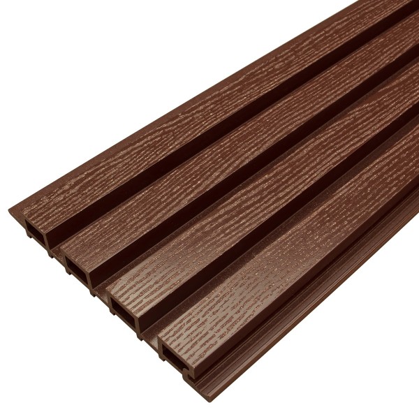 Фасадная доска из ДПК Faynag Wood Рейка Шоколад купить в Боре