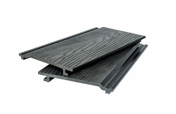 Фасадная доска 3D WOOD BRUSHING, чёрный купить в Боре