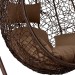 Кресло Подвесное из искусственного ротанга AFM-168A-L Brown купить в Боре